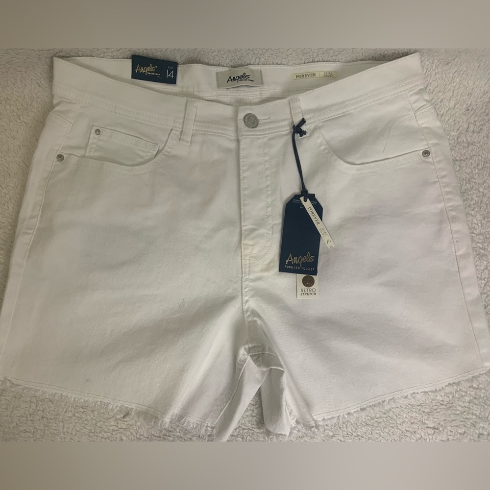 SHORT ANGELS FOREVER YOUNG WHITE